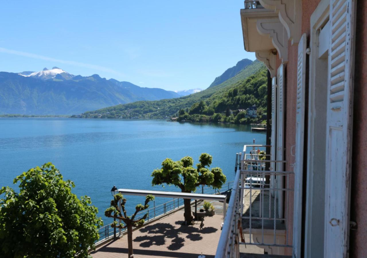 ホテル Le Rivage Saint-Gingolph エクステリア 写真